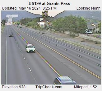 Traffic Cam US 199 at Grants Pass